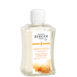 MB エレクトリックアロマミストディフューザー用アロマウォーター補充用リフィル475ml・エナジー （元気が沸いてくるエネルギッシュな柑橘系の香り）energy