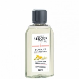 MBアロマリードディフューザー＆ローズラウンド補充用リフィルオイル200・オレンジブロッサム（情熱的なオレンジブロッサムにグリーン.ネロリ.ジャスミンをブレンドした香り）
