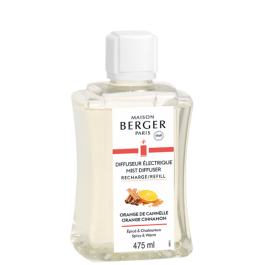 MB エレクトリックアロマミストディフューザー用アロマウォーター補充用リフィル475ml・オレンジシナモン（オレンジにシナモンを加えた香り）