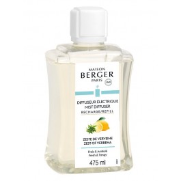 MB エレクトリックアロマミストディフューザー用アロマウォーター補充用リフィル475ml・バーベナ （バーベナにレモン、ミントなどを加えたすっきりした香り）