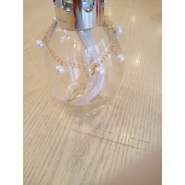 ランプネックレス・パール