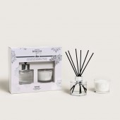 MBミニディオパック・フェスティブファー・クリア・ミニブーケ80ml+キャンドル80g　 Mini Duo pack Reeds diffusers Winter+Festive Fir