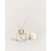 MB ミニデュオパック・ロリータレンピカパックミニブーケクリア 80ml（ 透明）+ キャンドルクリア 80g（透明）（ラッカー塗りガラス）（デザイナーレンピカの香水のようなお花系の香り）