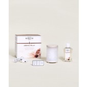 MB エレクトリックアロマミストディフューザー本体80ml・ウッディキャップ+リラックス475m (ゼラニウムやガイアックの木、パチョリ等の香り)