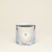 mjc ジュエリーキャンドル180g ザ・エッセンシャル フレッシュリネン ビーズベージュ　ゴールドブレスレット　 linge frais-BEIGE RESIN-GOLD BRACELET